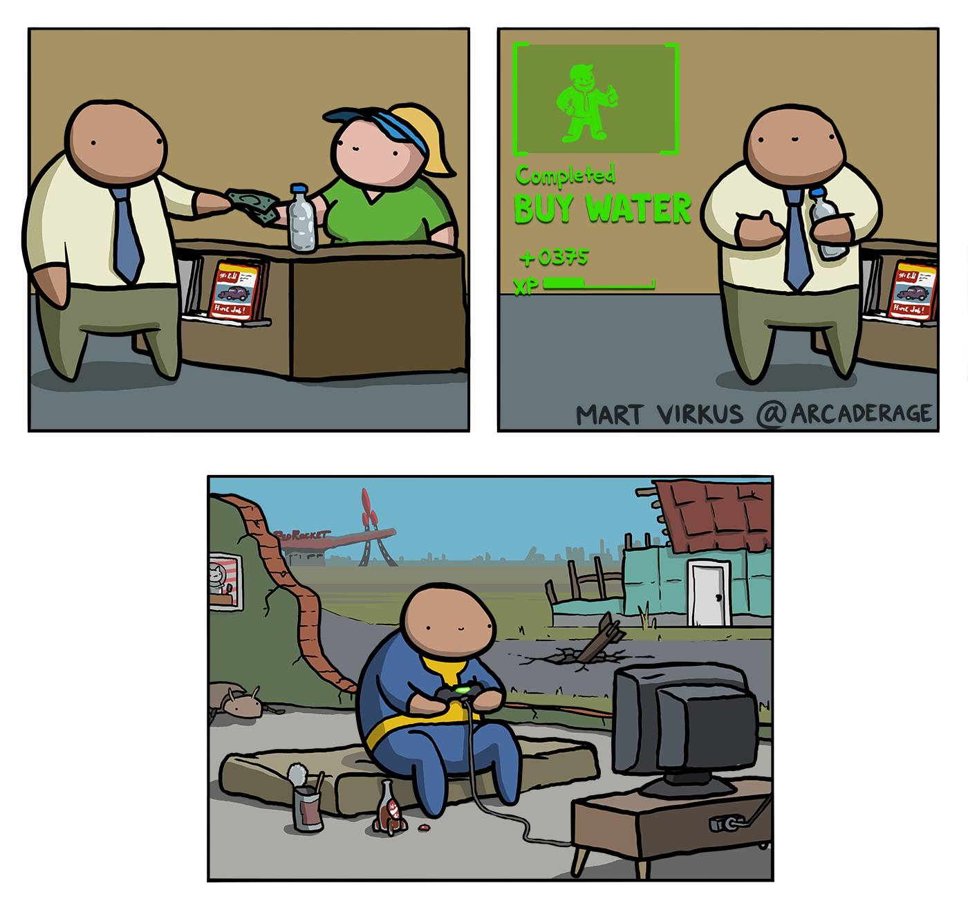 Arcade Rage - Buy Water.jpg