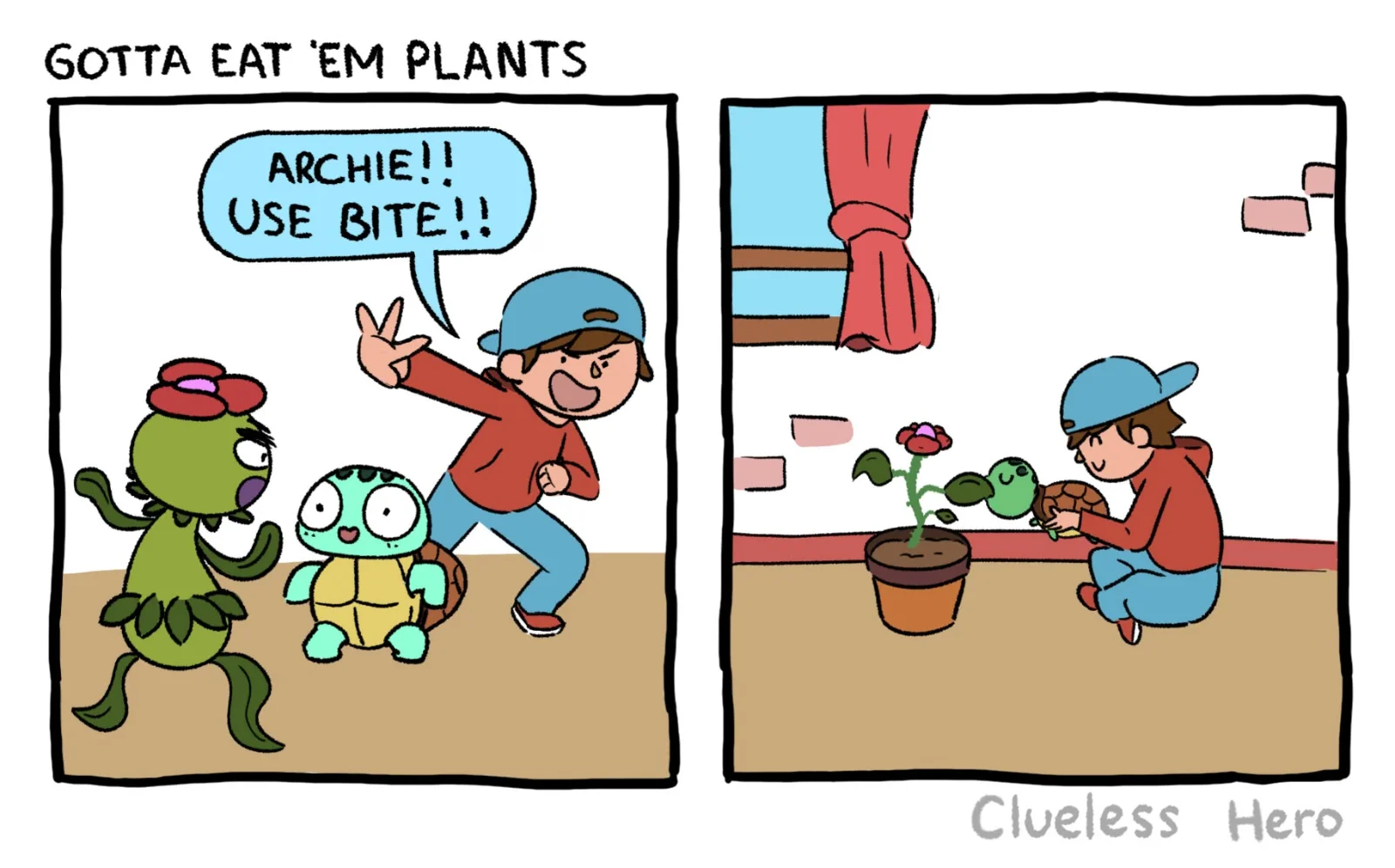 clueless hero - gotta eat em.webp