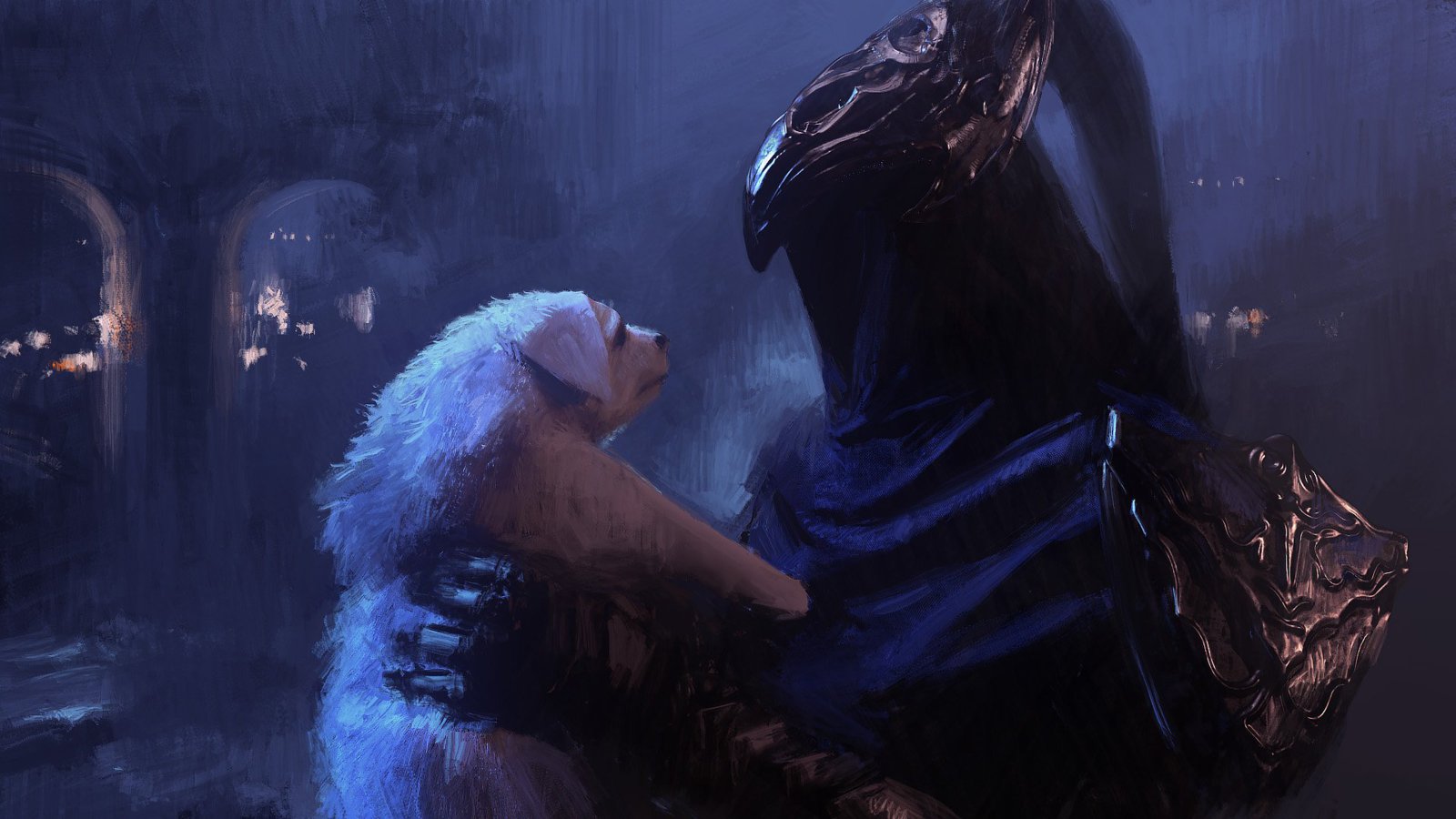 Dark Souls Fanart Before the abyss.jpg