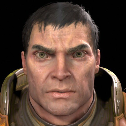 doom doomslayer without helmet.png
