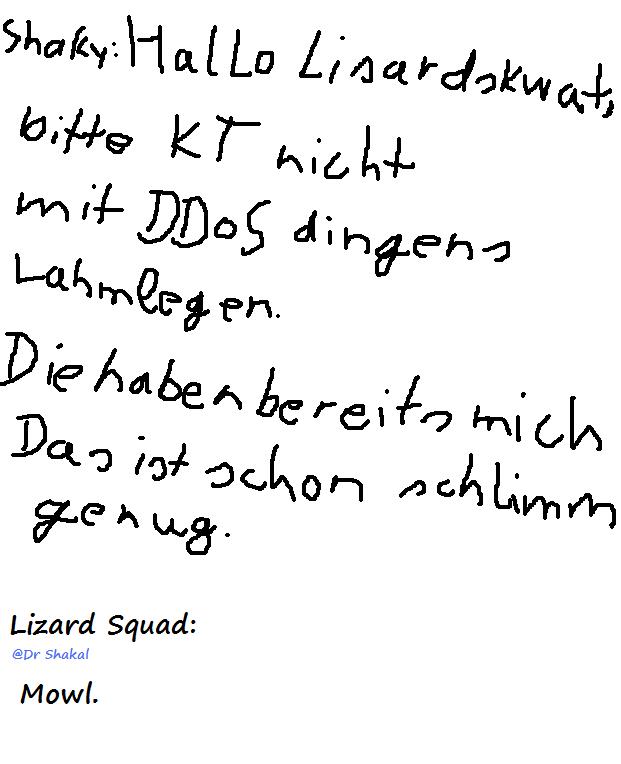 Dr Shakal talks to Lizard Squad, butt they won`t obey, cause flexx did have a big pimmel.jpg