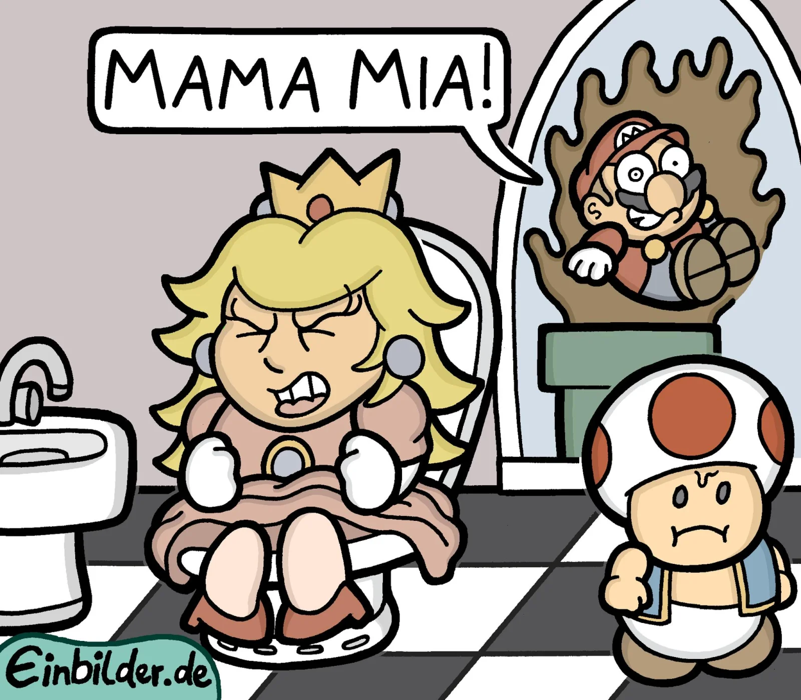 einbilder - mario peach pipe poop.webp