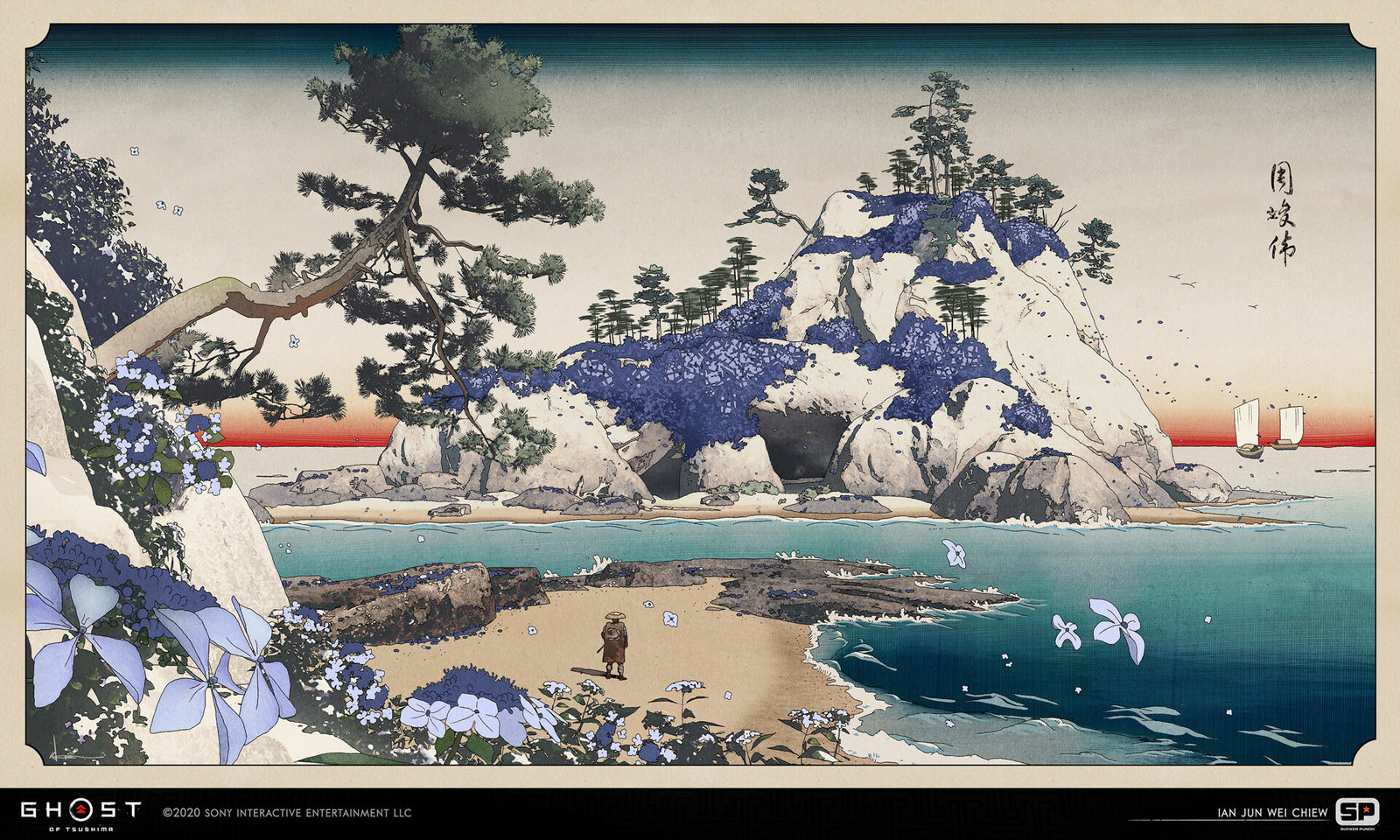 ian-jun-wei-chiew-ghostoftsushima-demonbow-woodblock-01-ianjunweichiew.jpg