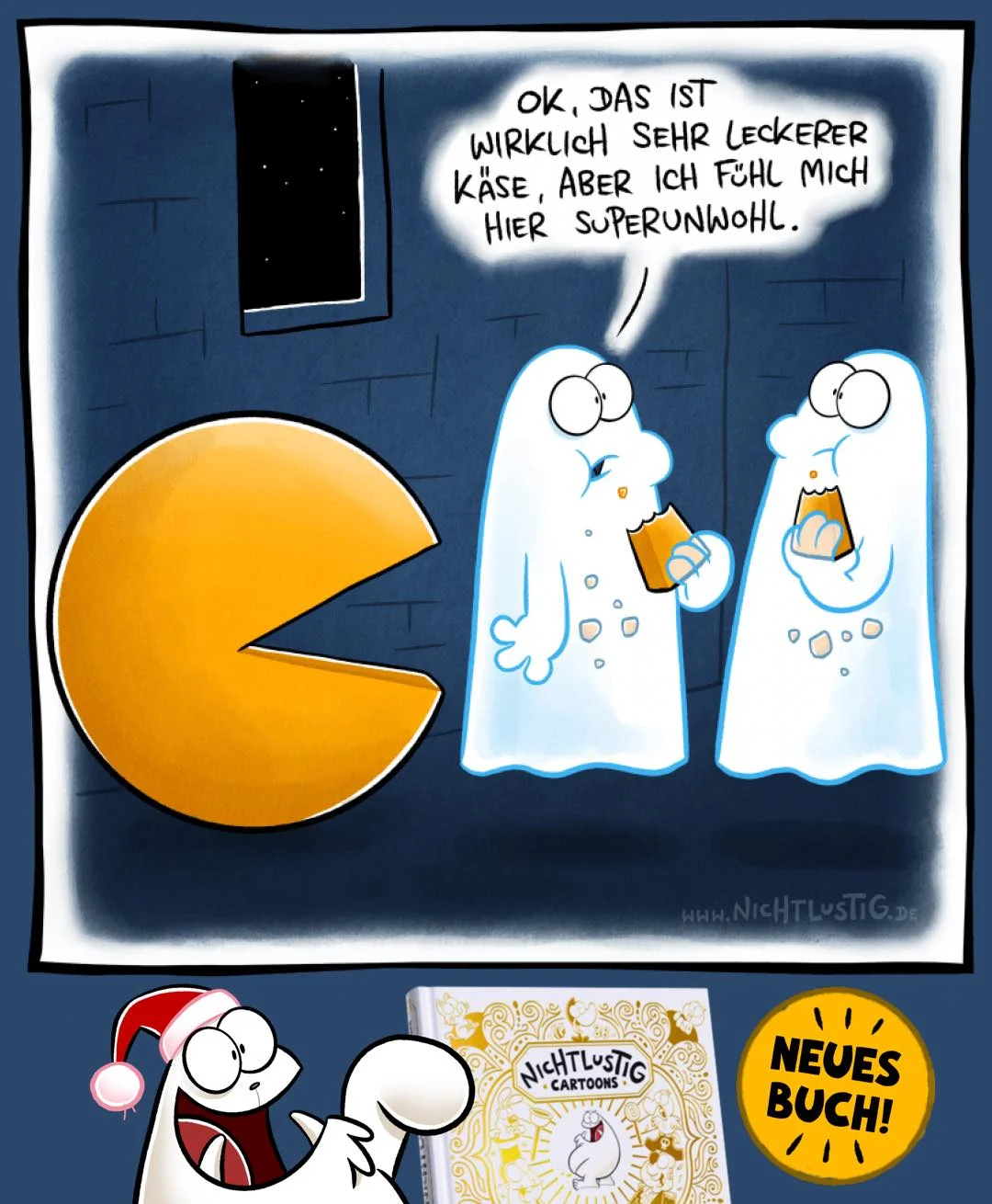 joscha sauer - pacman halloween ghosts.webp
