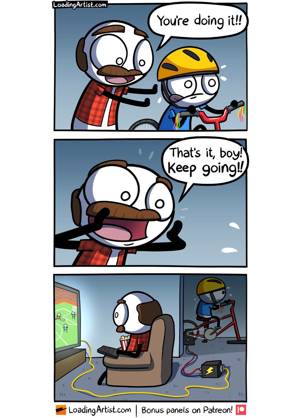 loading artist - gaming fitness bike.jpg
