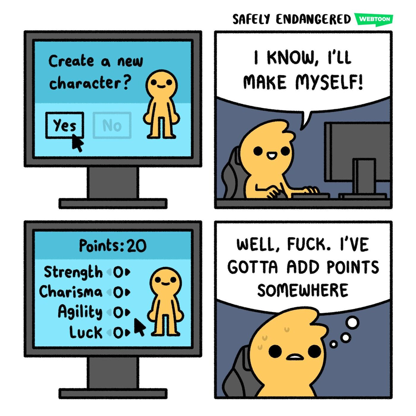 safely endangered - character creation.jpg