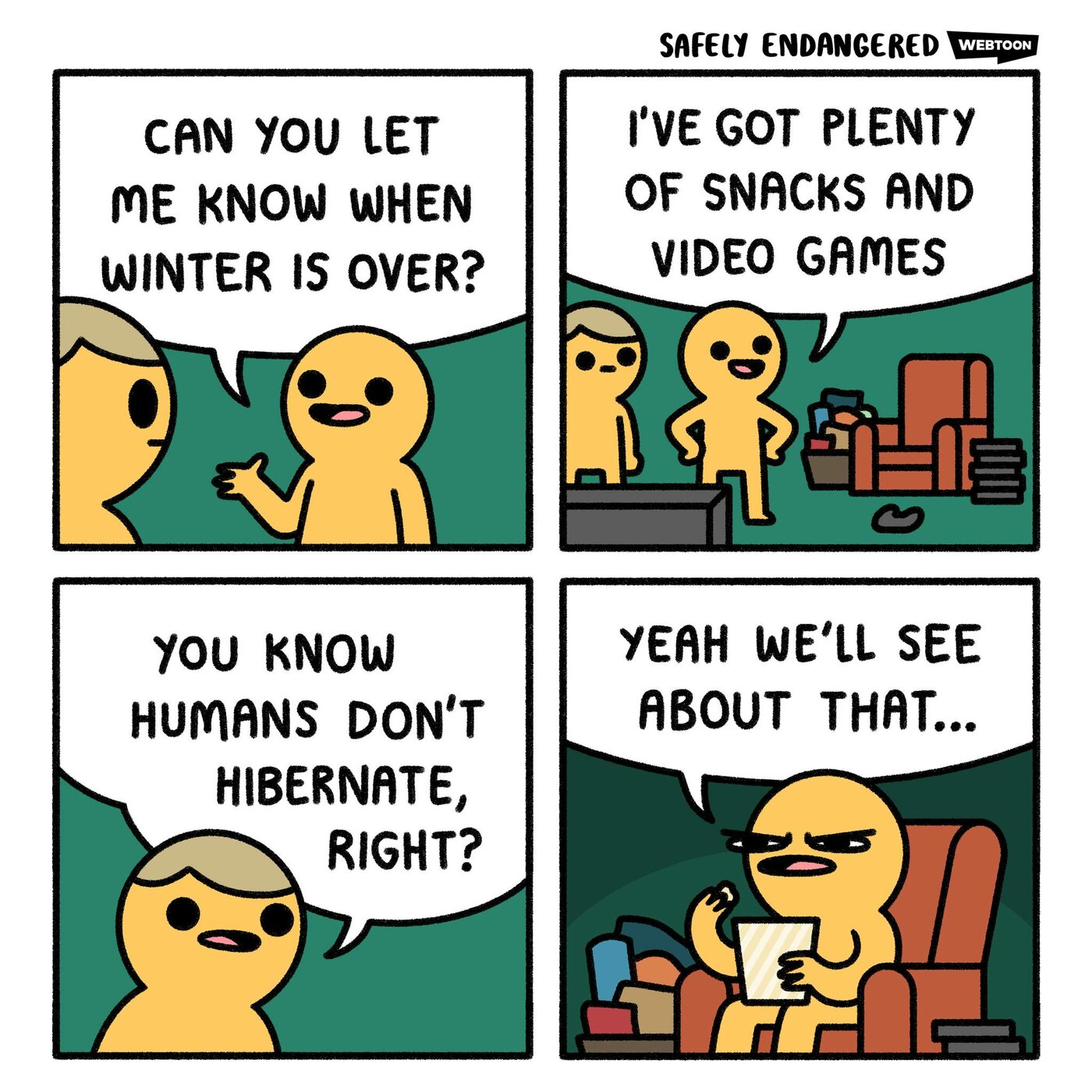 Safely Endangered - hibernate gaming.jpg
