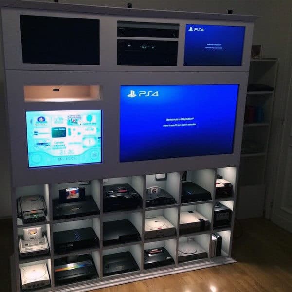gaming-console-wall-mens-game-room-ideas.jpg