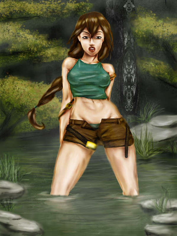 Lara_Croft___Getting_Ready_by_Andymy.jpg